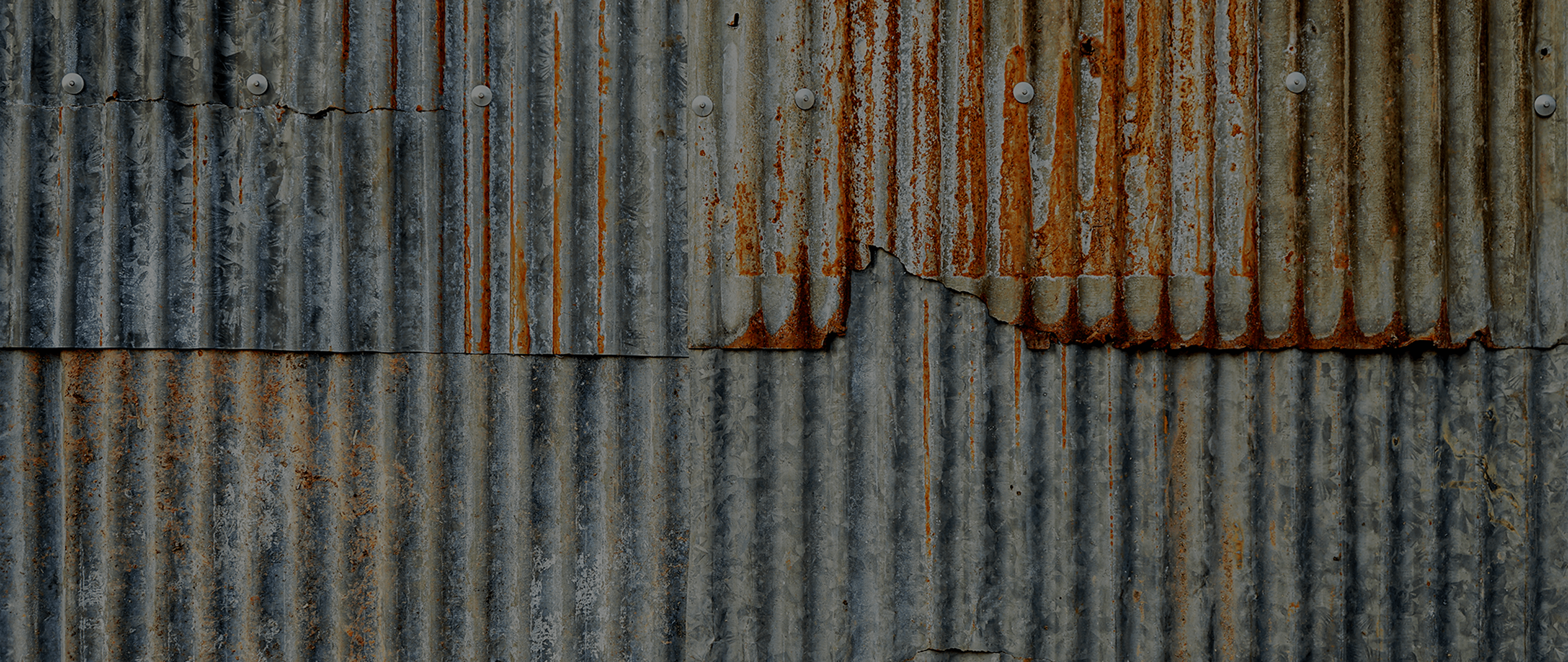 corrugated metal sheet